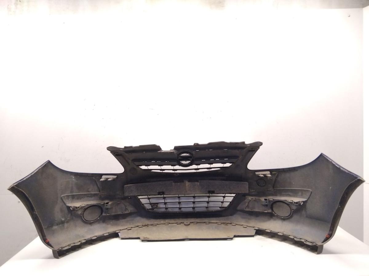 Opel Corsa D original Sto&szlig;f&auml;nger Sto&szlig;stange vorn ultrablaumetallic Z21B Bj.2008