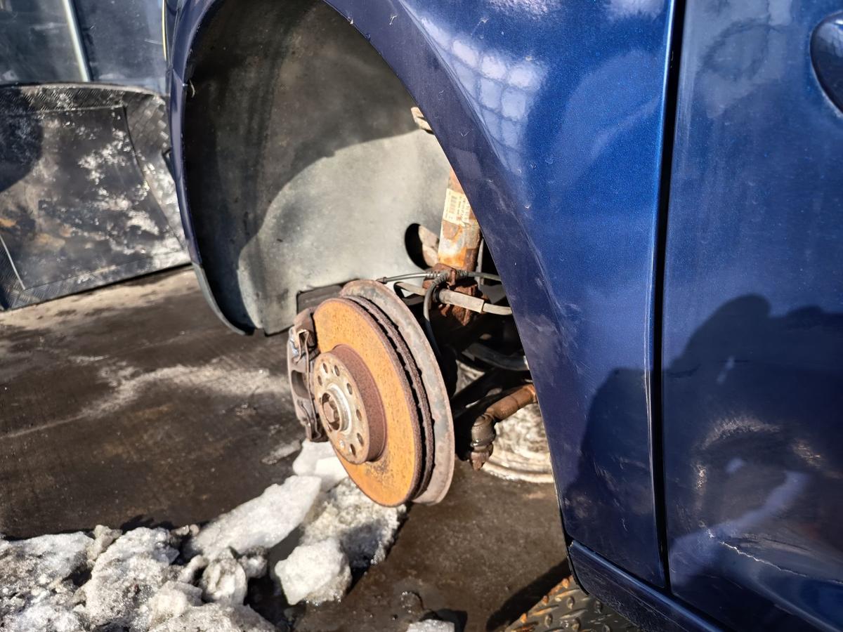 VW Touran 1T original Kotfl&uuml;gel links Seitenteil B5N Indigoblau bis 2006