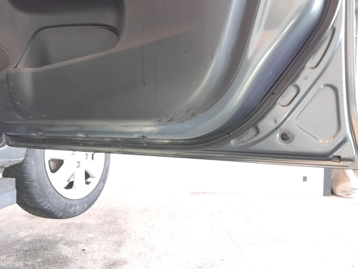 Nissan Micra 4 K13 T&uuml;r vorn rechts Beifahrert&uuml;r FAA Greyish Green Pearl BJ2013