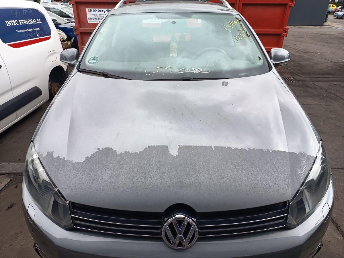 VW Golf VI original Motorhaube Deckel vorn/Front D7X Platingrau Bj 2010