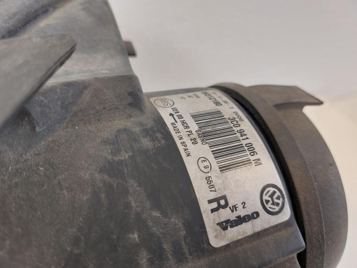 VW Passat 3C B6 Scheinwerfer vorn rechts Frontscheinwerfer Halogen Valeo OEM