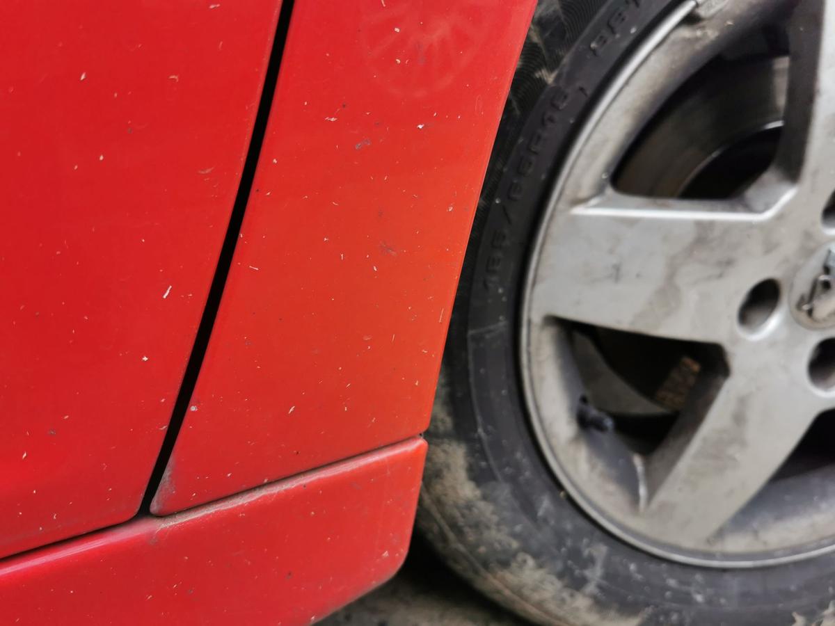 Peugeot 207 SW WE Kotflügel Fender Seitenwand vorn rechts KKN Rouge Aden