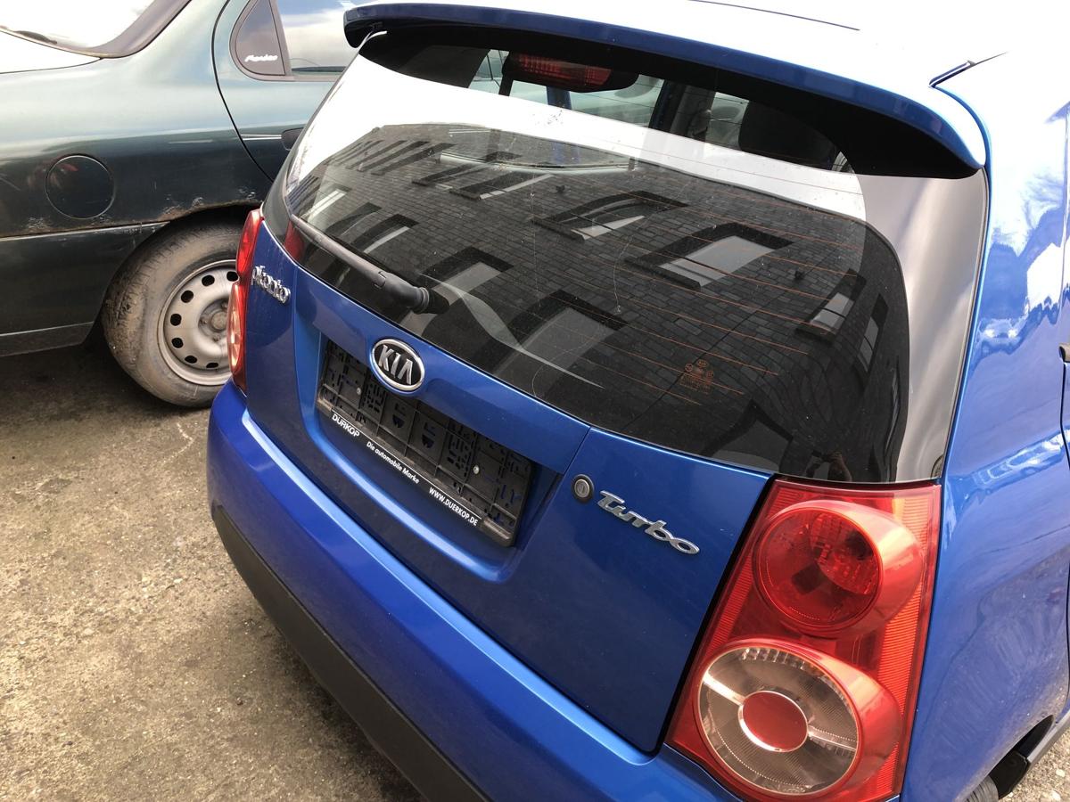 Kia Picanto BA ab 2007 Heckklappe Kofferraumklappe Heckdeckel C0 Cool Blue