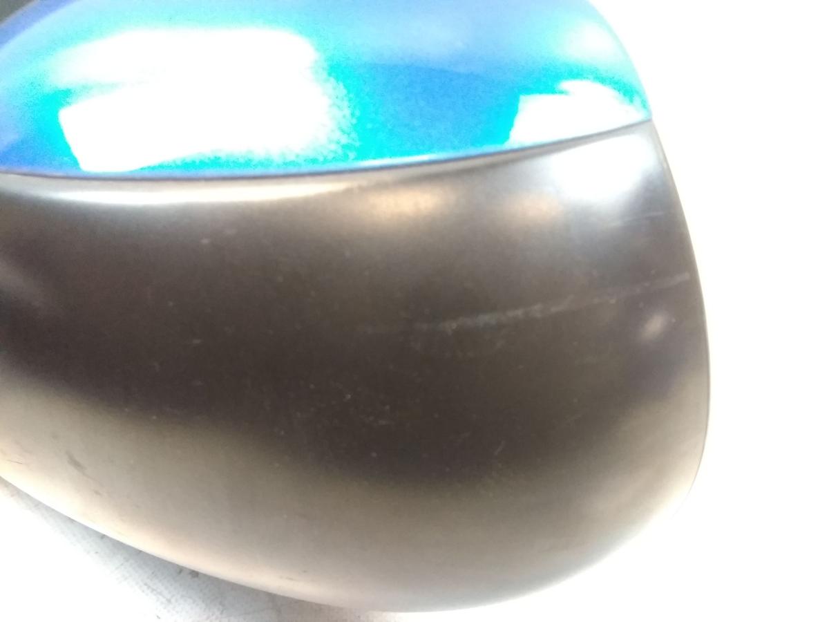 Peugeot 206SW Kombi original Au&szlig;enspiegel links KMF bleu recife manuell BJ2005