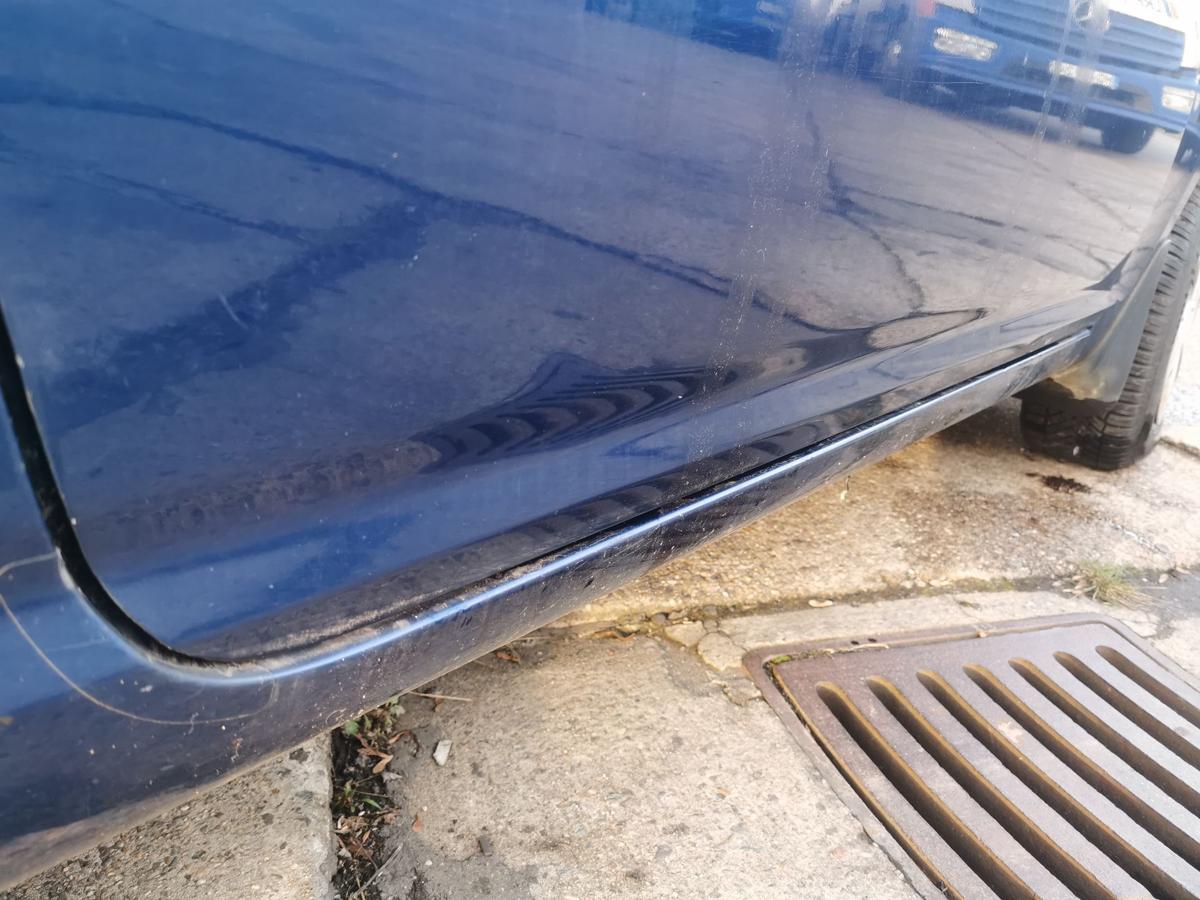 Hyundai Accent MC Beifahrert&uuml;r T&uuml;r Autot&uuml;r Rohbau vorn rechts 3E Blue Onyx 3trg