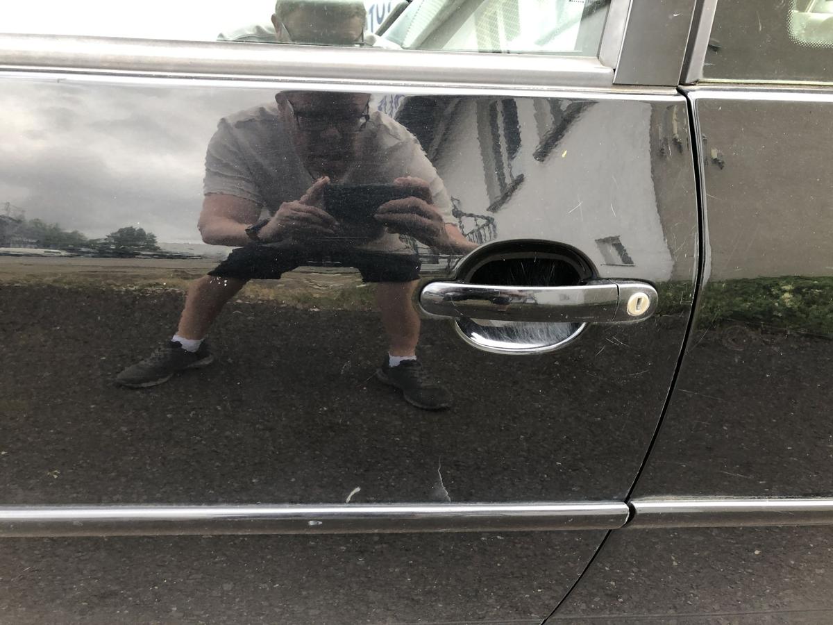 VW Lupo 6X T&uuml;r vorn links Fahrert&uuml;r Rohbau L041 Brillantschwarz f&uuml;r man. FH