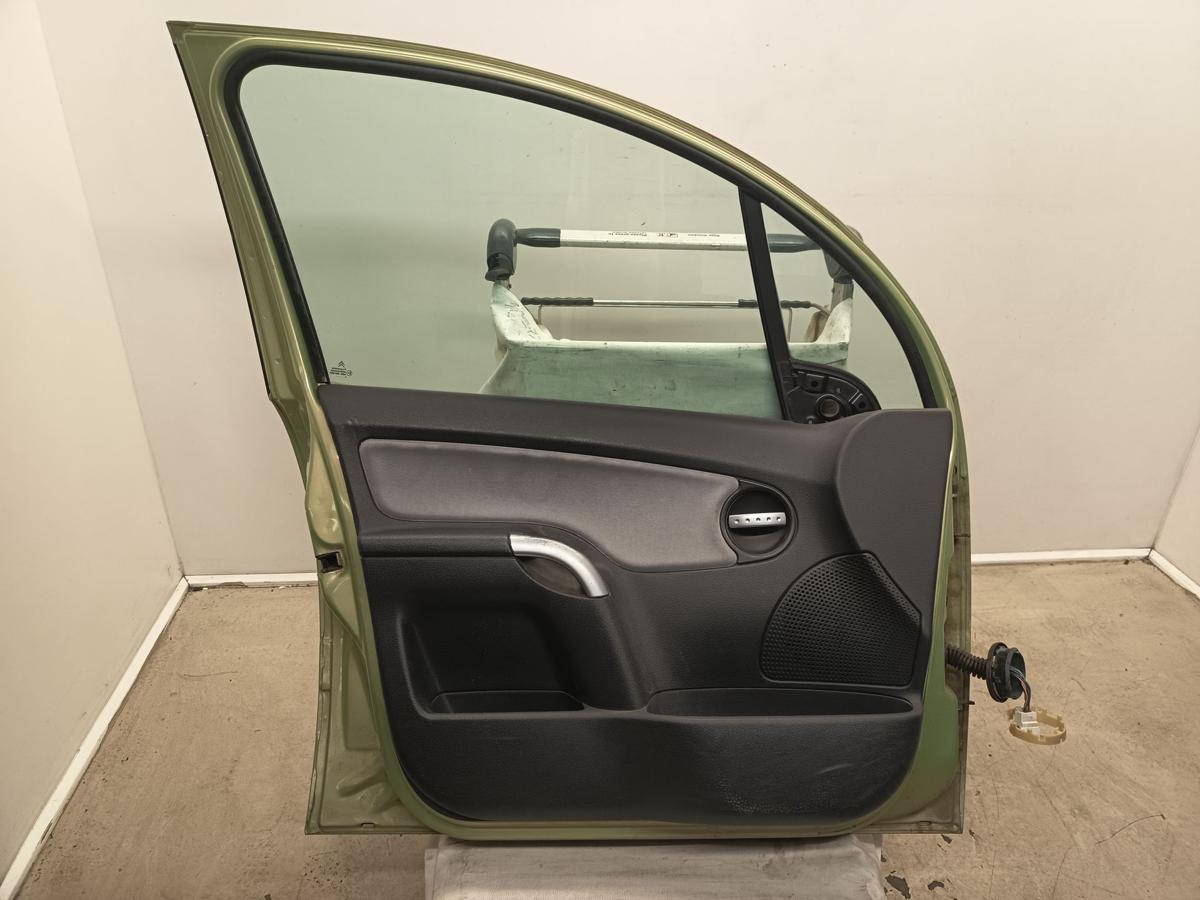 Citroen C3 F Bj 2003 original T&uuml;r vorn links Fahrer KSY Lenzgr&uuml;n
