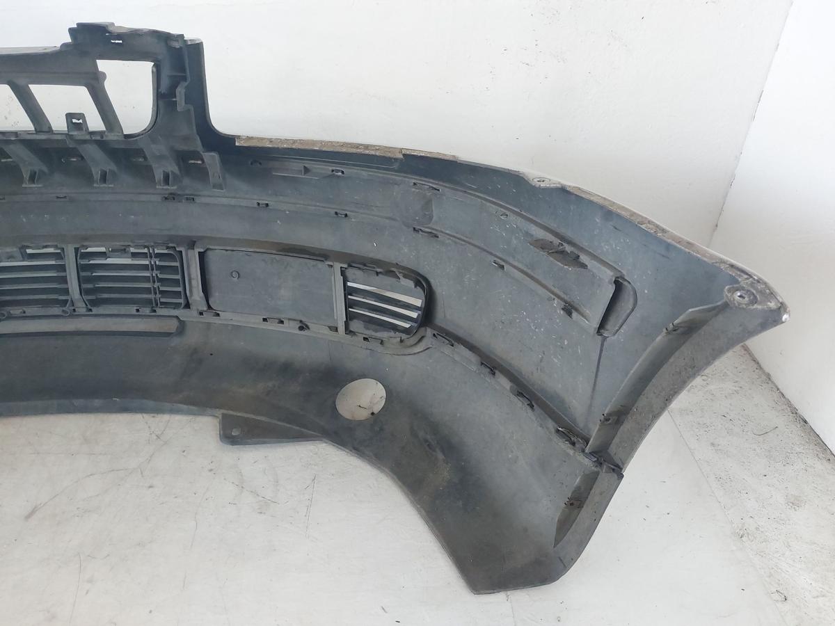 VW Passat 3B B5 Sto&szlig;f&auml;nger vorn Frontsch&uuml;rze Sto&szlig;stange LB7Z Satinsilber Met