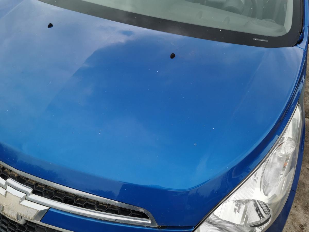 Chevrolet Spark M300 Motorhaube Haube Klappe Bonnet vorn GCT Moroccan Blue