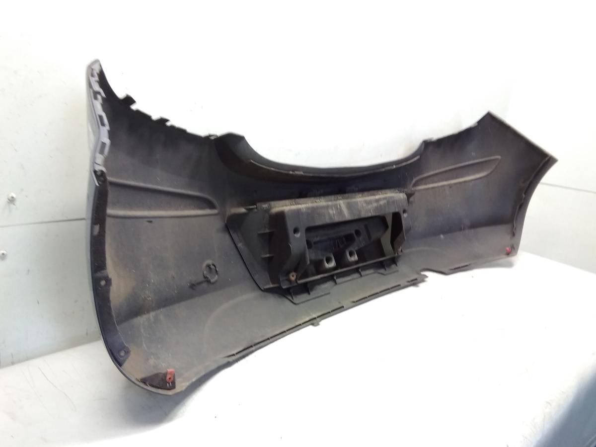Opel Corsa D original Sto&szlig;stange Sto&szlig;f&auml;nger hinten 5-T&uuml;rer FlexFix Bj.2009 metroblau