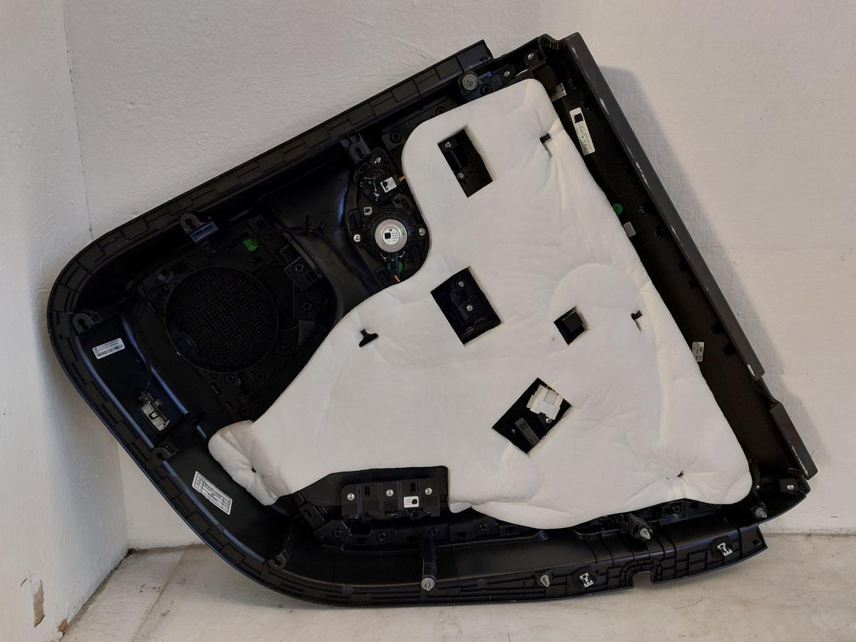 NIO EL6 Elektro SUV T&uuml;rverkleidung hinten links Kunstleder grau Verkleidung T&uuml;r