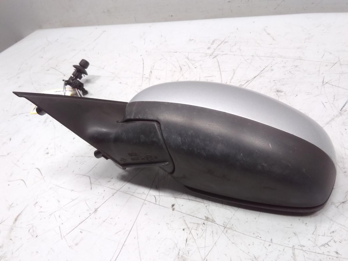 Skoda Fabia 2 5J original Au&szlig;enspiegel links LA7W reflexsilber manuell BJ2008