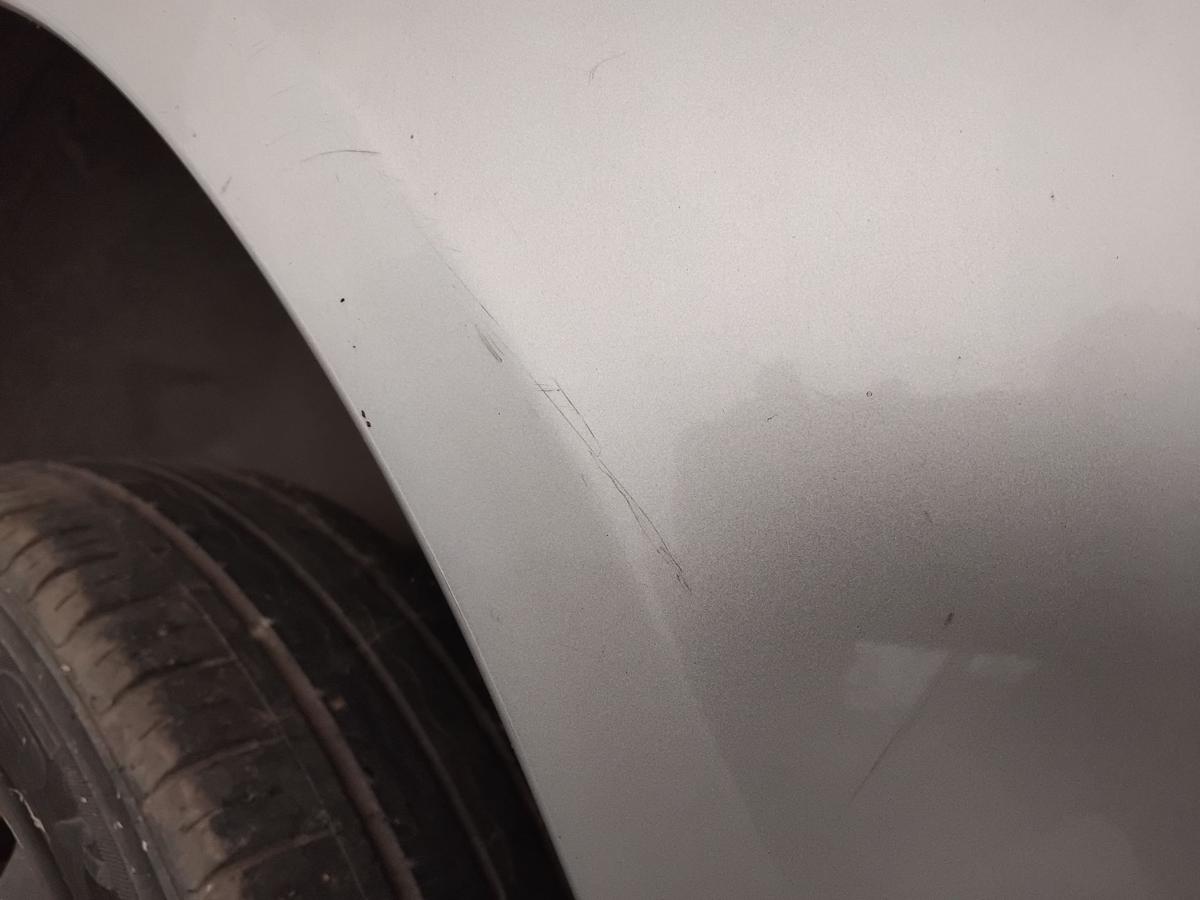 Nissan Micra K12 original Stoßstange Stoßfänger hinten KY0 Sportysilver BJ2005