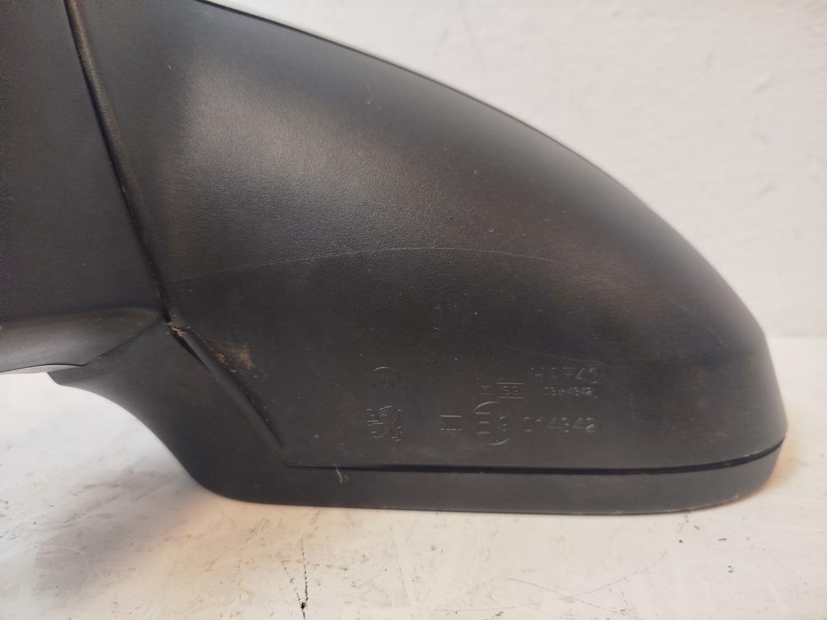 Peugeot 207 SW WE Au&szlig;enspiegel links R&uuml;ckspiegel elektrisch ETS Aschgrau
