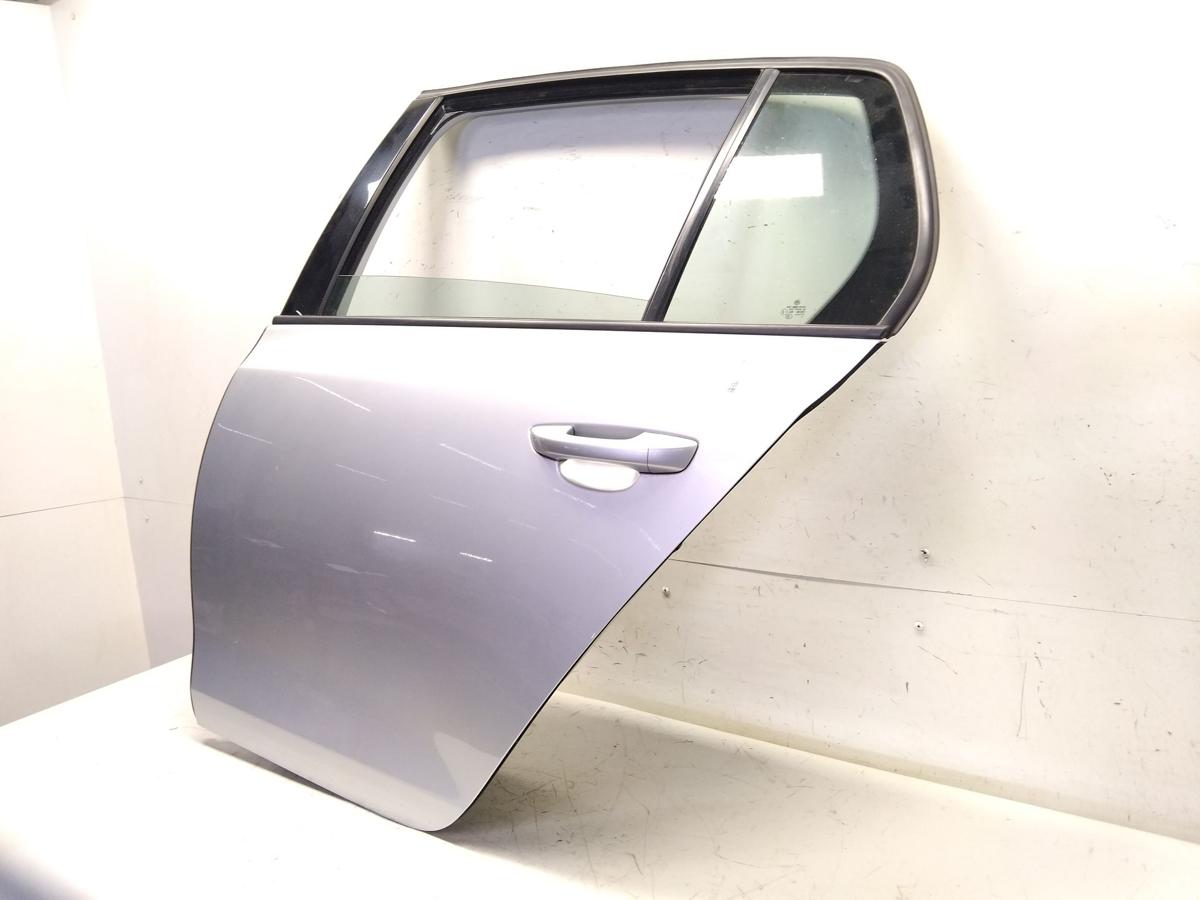 VW Golf 6 Flie&szlig;heck T&uuml;r hinten links LA7W reflexsilbermetallic BJ2009