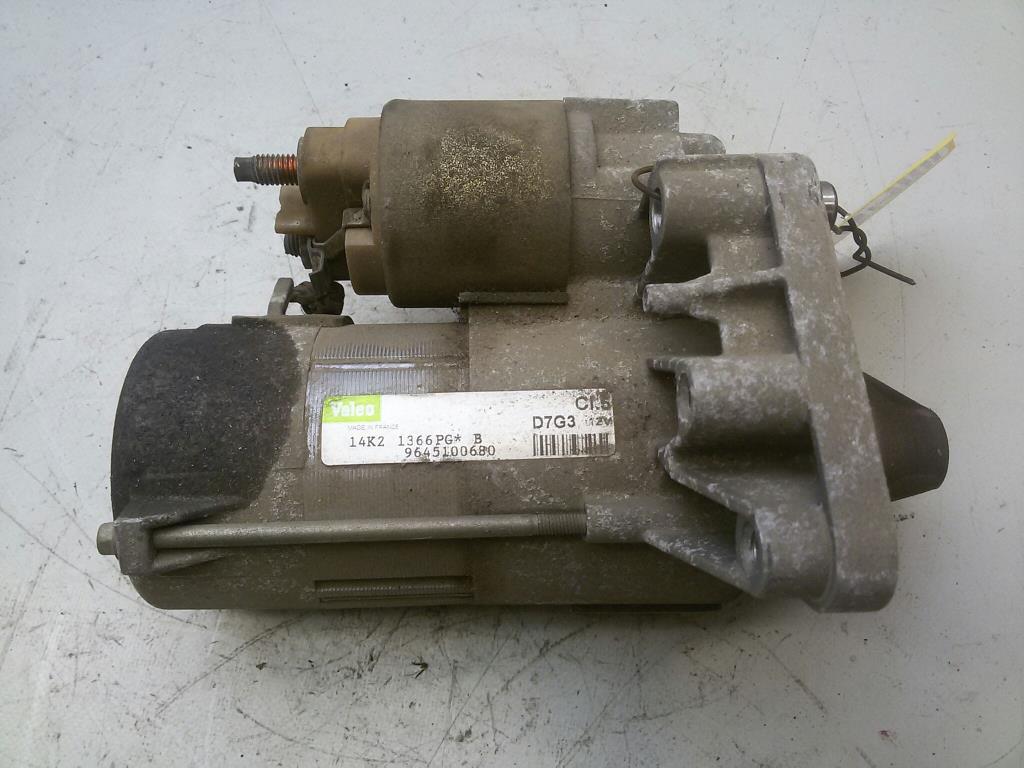 Peugeot 206 Bj.2002 original Anlasser Starter 9645100680 1.4HDI 50kw