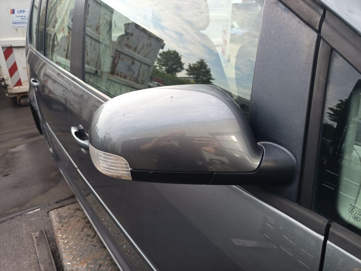 VW Touran 1T original Aussenspiegel rechts elektrisch D7X Platingrau Bj 2006