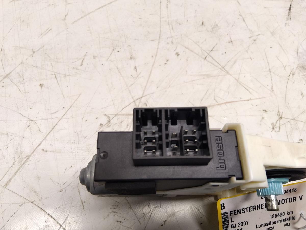 Seat Ibiza III 6L original Fensterhebermotor vorn links 6L2959802 BJ2007