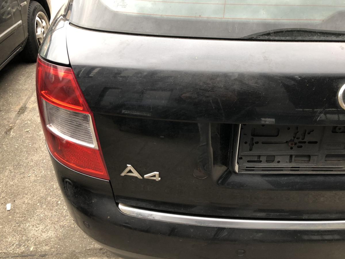 Audi A4 8E B6 Avant Heckklappe mit Scheibe Kombi Rohbau LZ9W Ebonyschwarz Perl