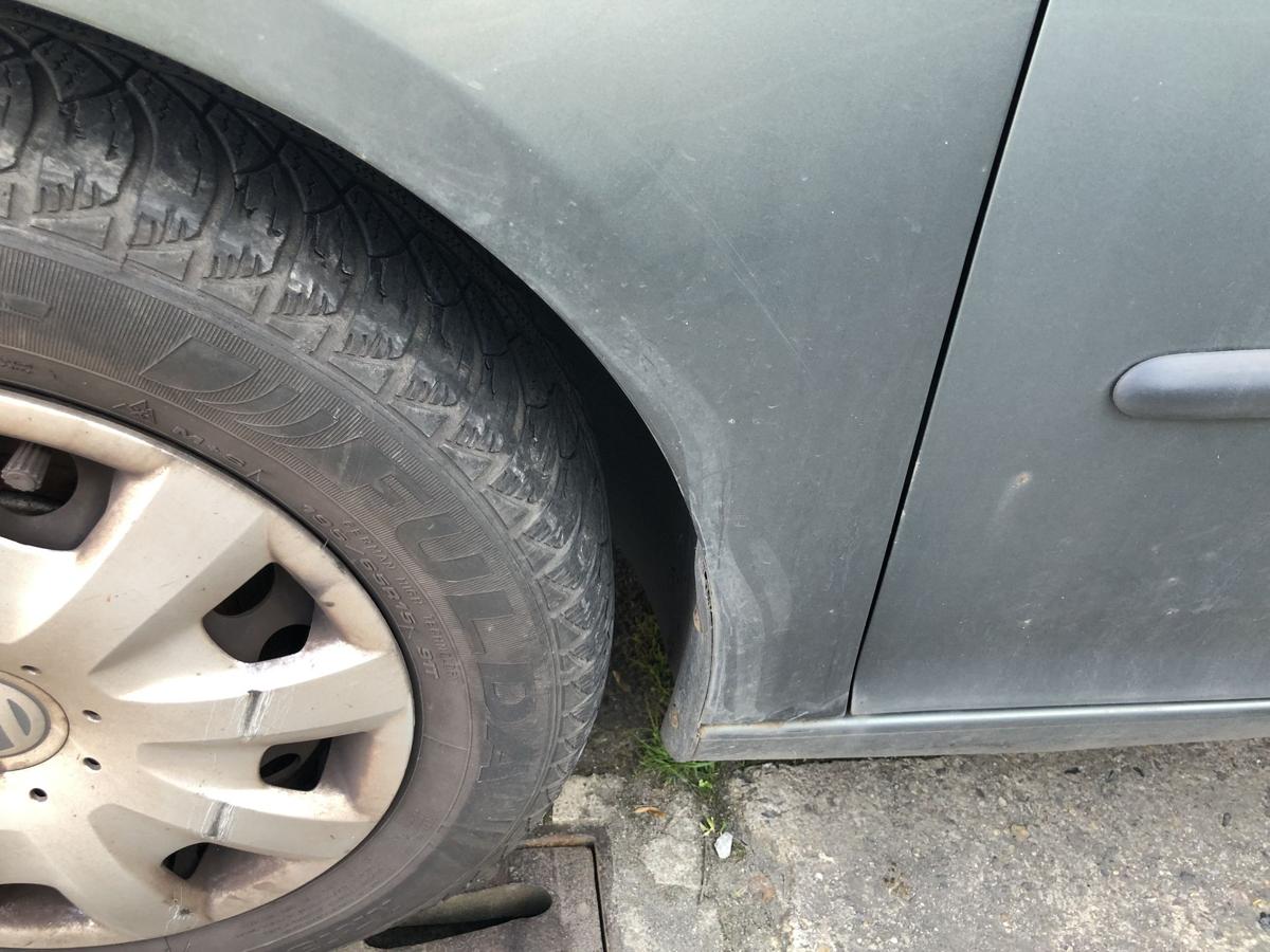 VW Golf 5 V 1K Kotfl&uuml;gel vorn links Fahrerseite LA6Q Sagegreen kein OE