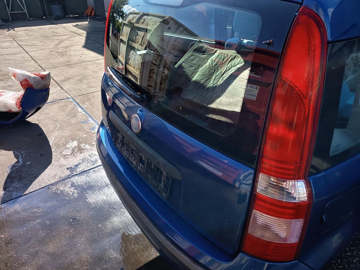Fiat Panda 169 original Heckklappe mit Scheibe 793/A Dry Türkis Bj 2006