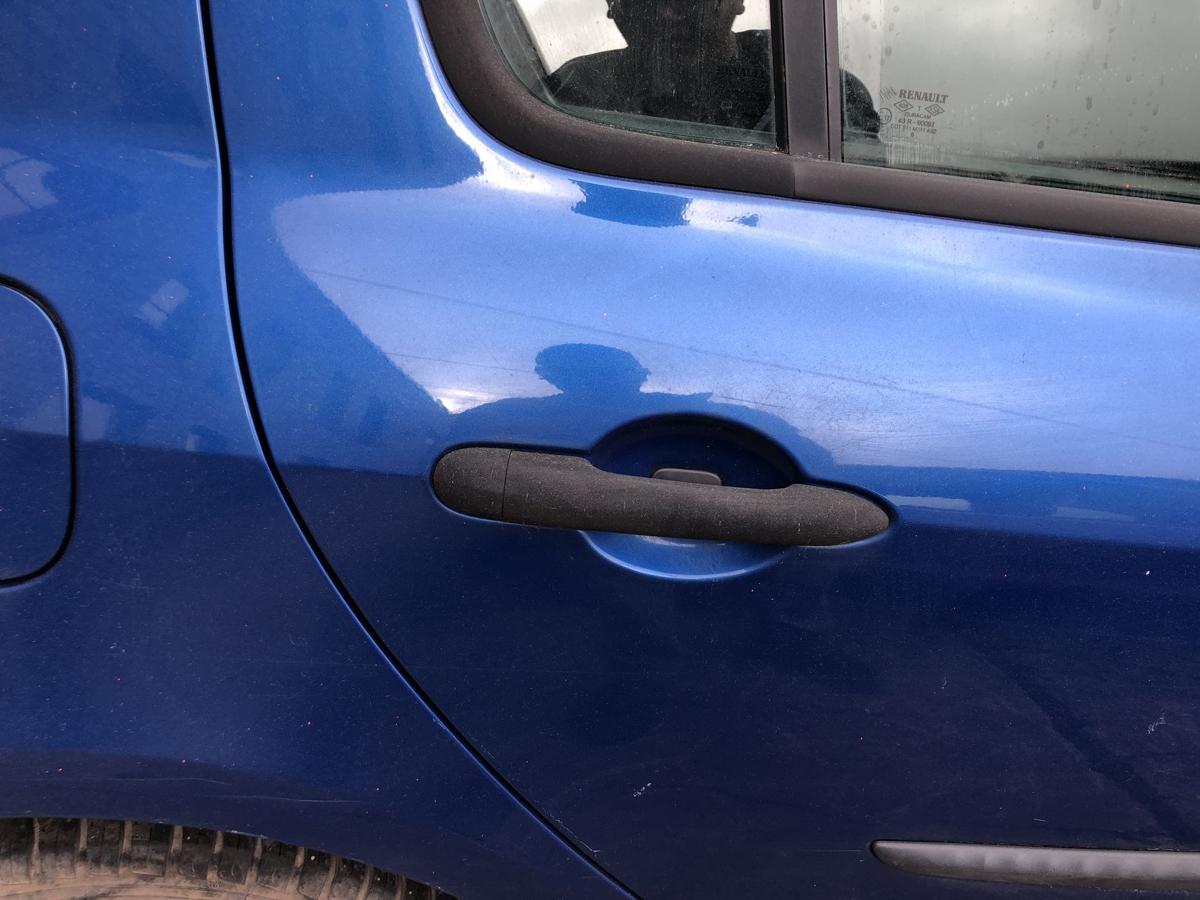 Renault Clio 3 Typ BR T&uuml;r hinten rechts Fondt&uuml;r Rohbau TERNA Blue 5 t&uuml;rig