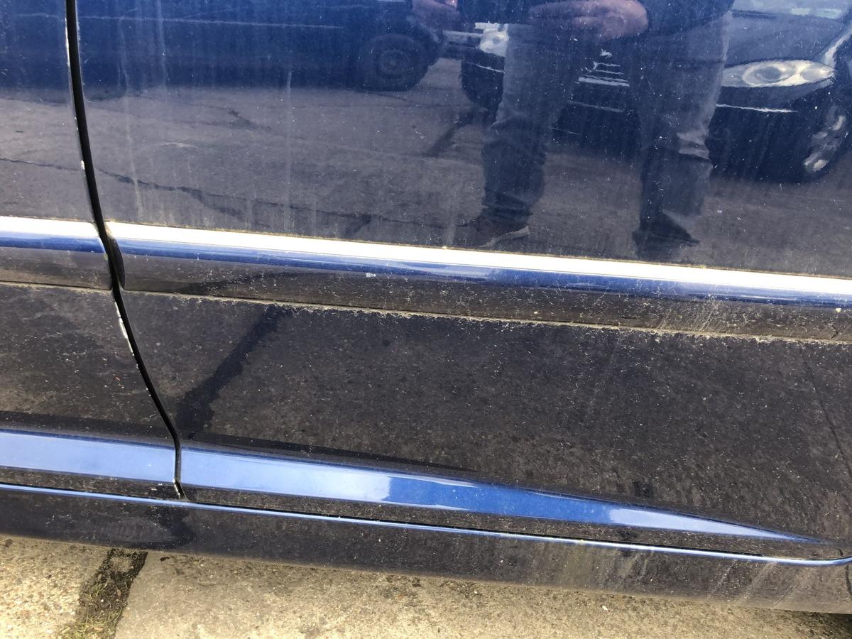 Peugeot 207SW T&uuml;r hinten links Fondt&uuml;r Kombi im Rohbau KPL Montebello blau