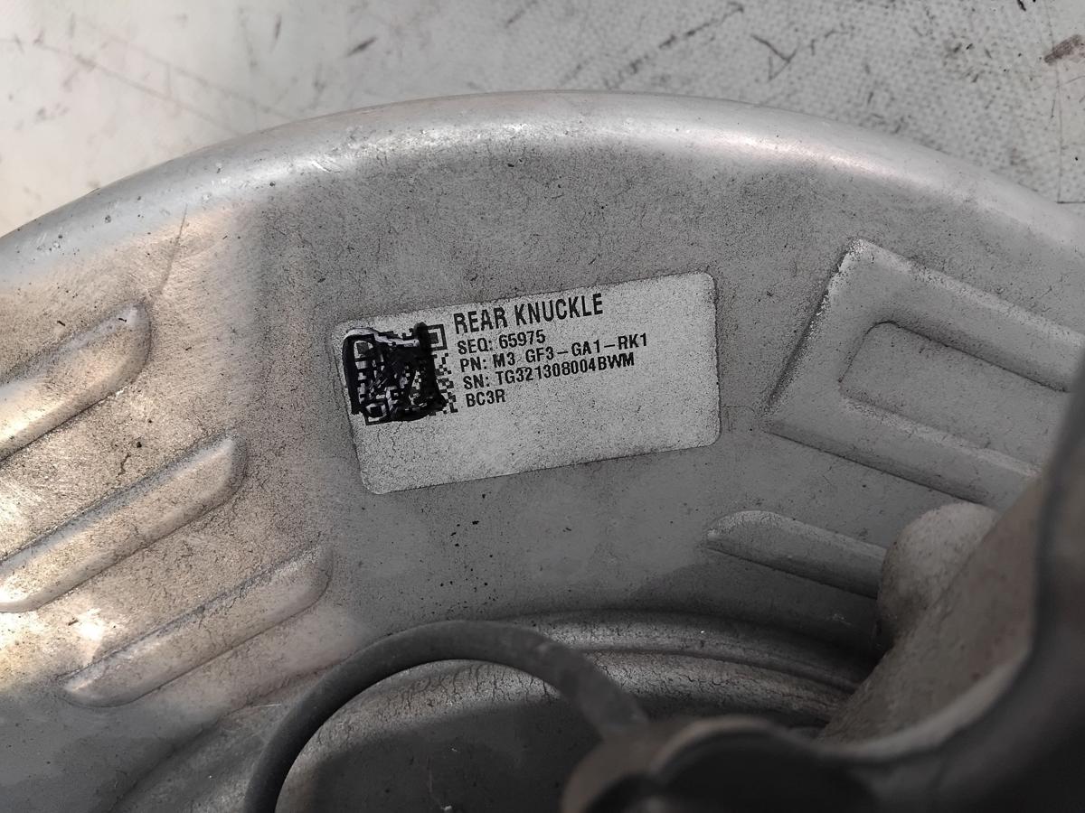 Tesla Model 3 AWD original Achsschenkel Radlagergehäuse Hinterachse links BJ2019