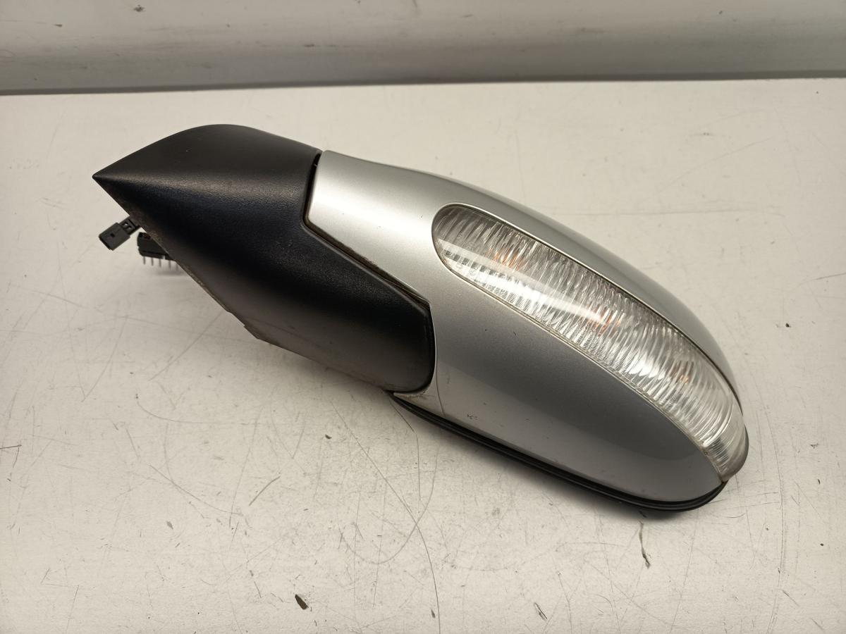 Mercedes W168 original Au&szlig;enspiegel links elektrisch 761 Polarsilber Bj 2004