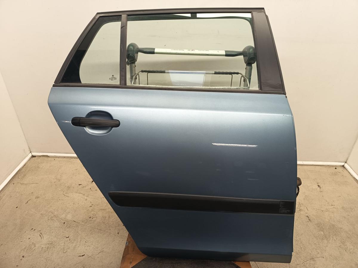 Skoda Fabia 5J original T&uuml;r hinten rechts LF5X Grau Baujahr 2009