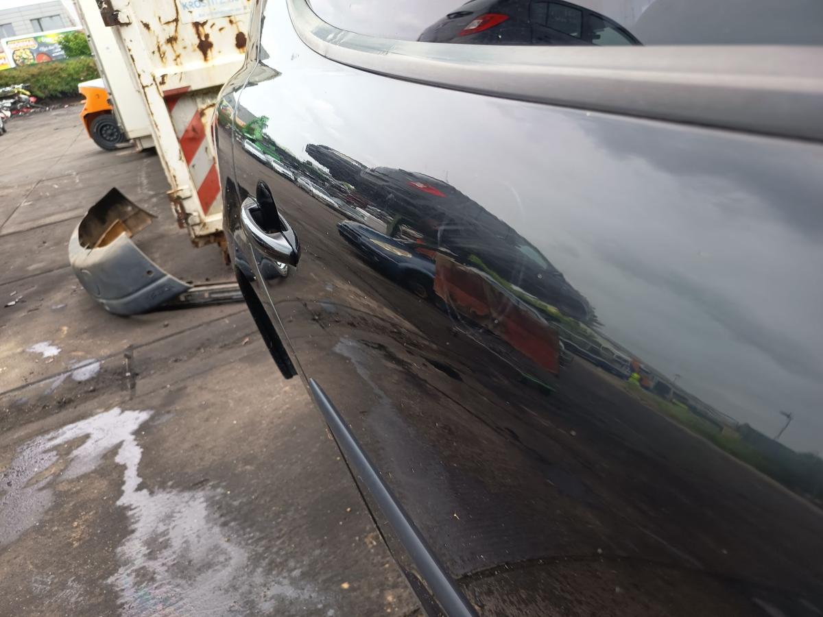 Peugeot 207 original Tür hinten rechts Fond EXL Obsidianschwarz Bj 2008