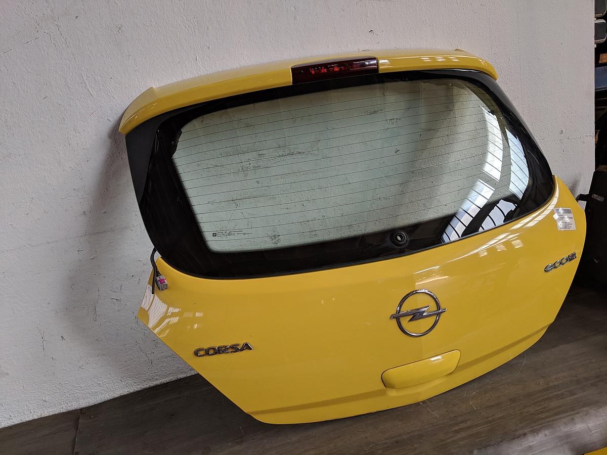 Opel Corsa D Bj.09 3-trg. Heckklappe mit Scheibe Kofferraumklappe