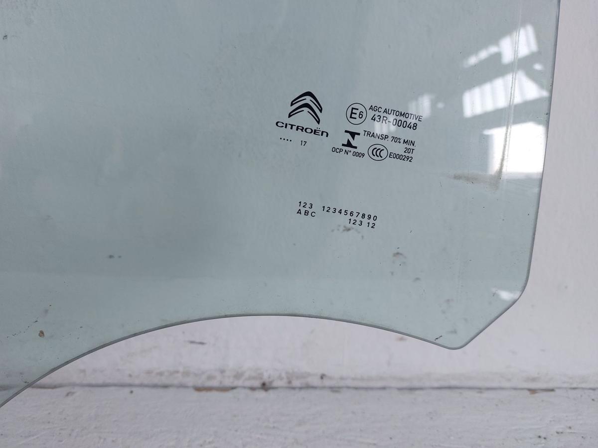 Citroen C3 III SX ab17 Seitenscheibe hinten rechts Fondt&uuml;r Colorglas T&uuml;rscheibe