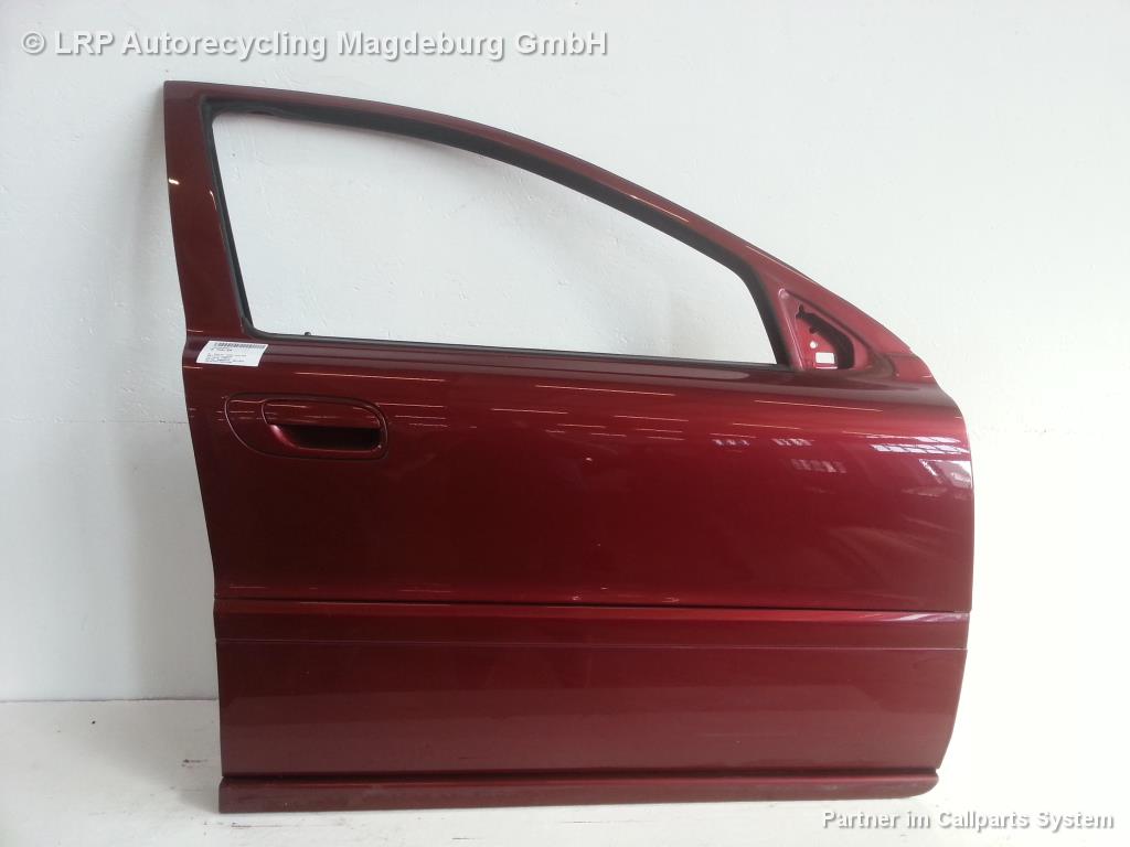 Volvo S60 ab04 Limo Tür vorn rechts Beifahrertür Ruby Red komplett Facelift