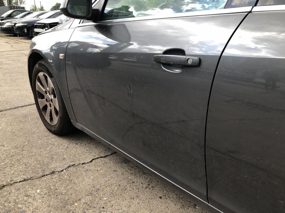 Opel Insignia A 0G-A Tür vorn links Fahrertür Z177 Karbongraumetallic Rohbau