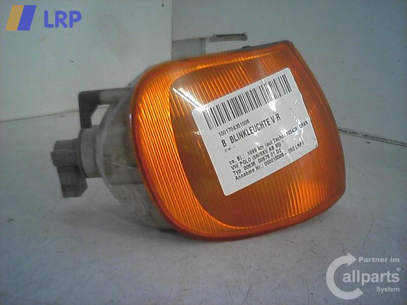 VW Polo 6N original Blinker Blinkleuchte vorn rechts 6N0953050B gelb BJ1999