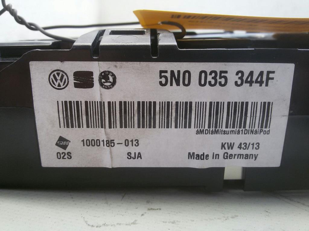 VW Tiguan 5N2 Media-Interface 5N0035342G mit Gehäuse 5N0035344F original BJ2013