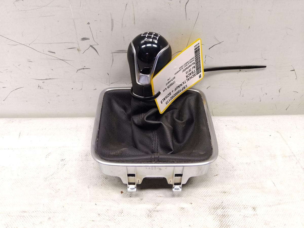 Seat Alhambra 7N original Schaltknauf mit Schaltsack 6-Gang Kunstleder schwarz