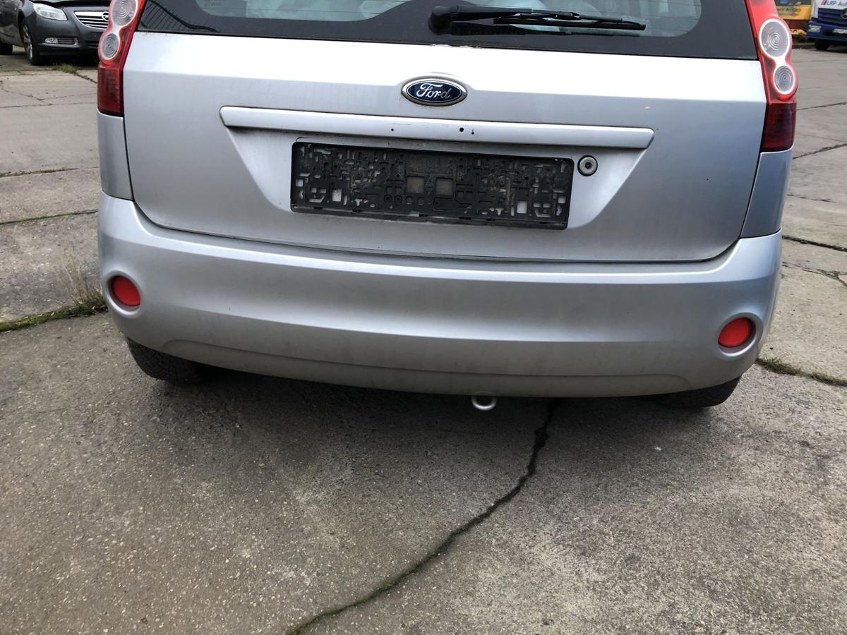 Ford Fiesta JD3 JH1 ab05 Stossf&auml;nger hinten 5t&uuml;rer Polarsilber Bumper Sto&szlig;stange