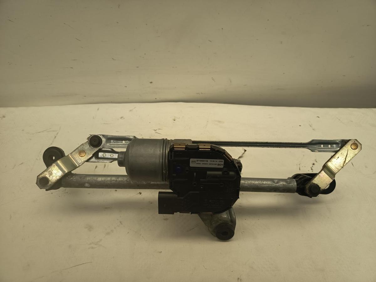 Seat Leon 5F original Wischermotor vorne mit Gest&auml;nge Baujahr 2014