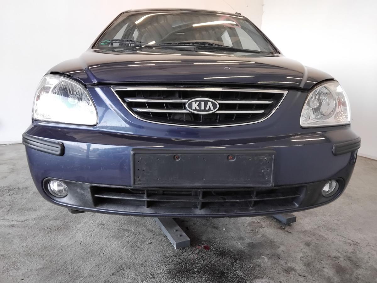 Kia Carens II original Stossf&auml;nger Sto&szlig;stange vorn 1C Imperial Blue BJ2002