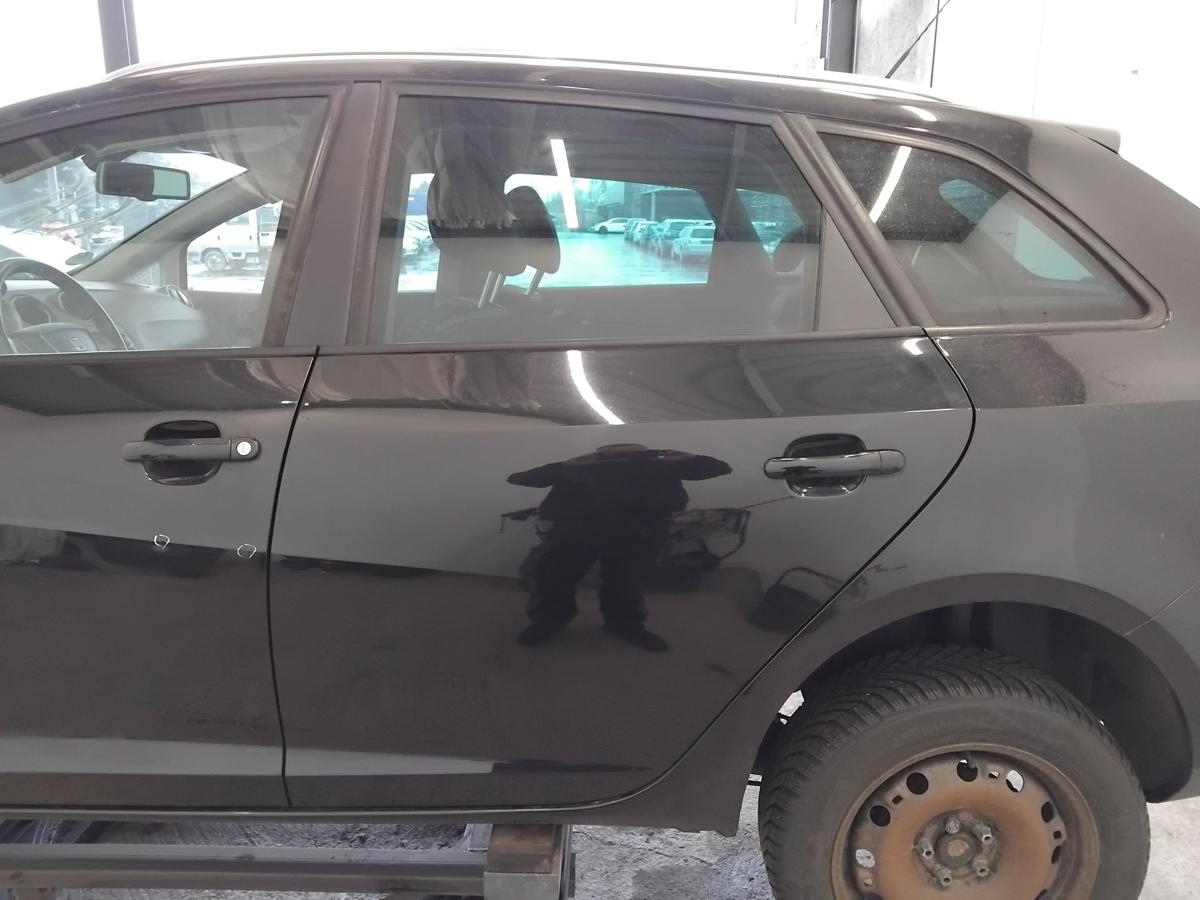 Seat Ibiza ST Kombi 6J T&uuml;r hinten links LZ9Y phantomschwarz BJ2012