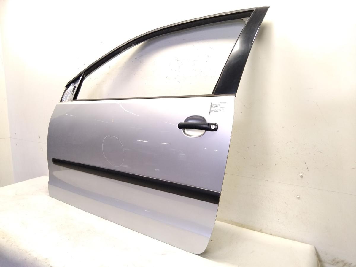 VW Polo 9N3 Tür vorn links Fahrertür 3-Türer reflexsilbermetallic LA7W Bj.2006