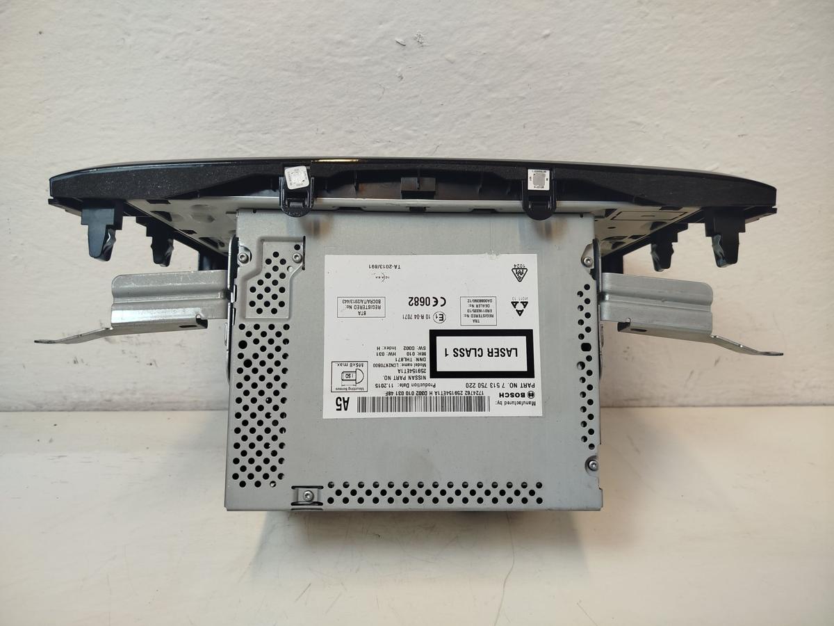 Nissan Qashqai J11 Radio Autoradio Navigation 360 Grad Kamera Originalteil Bosch