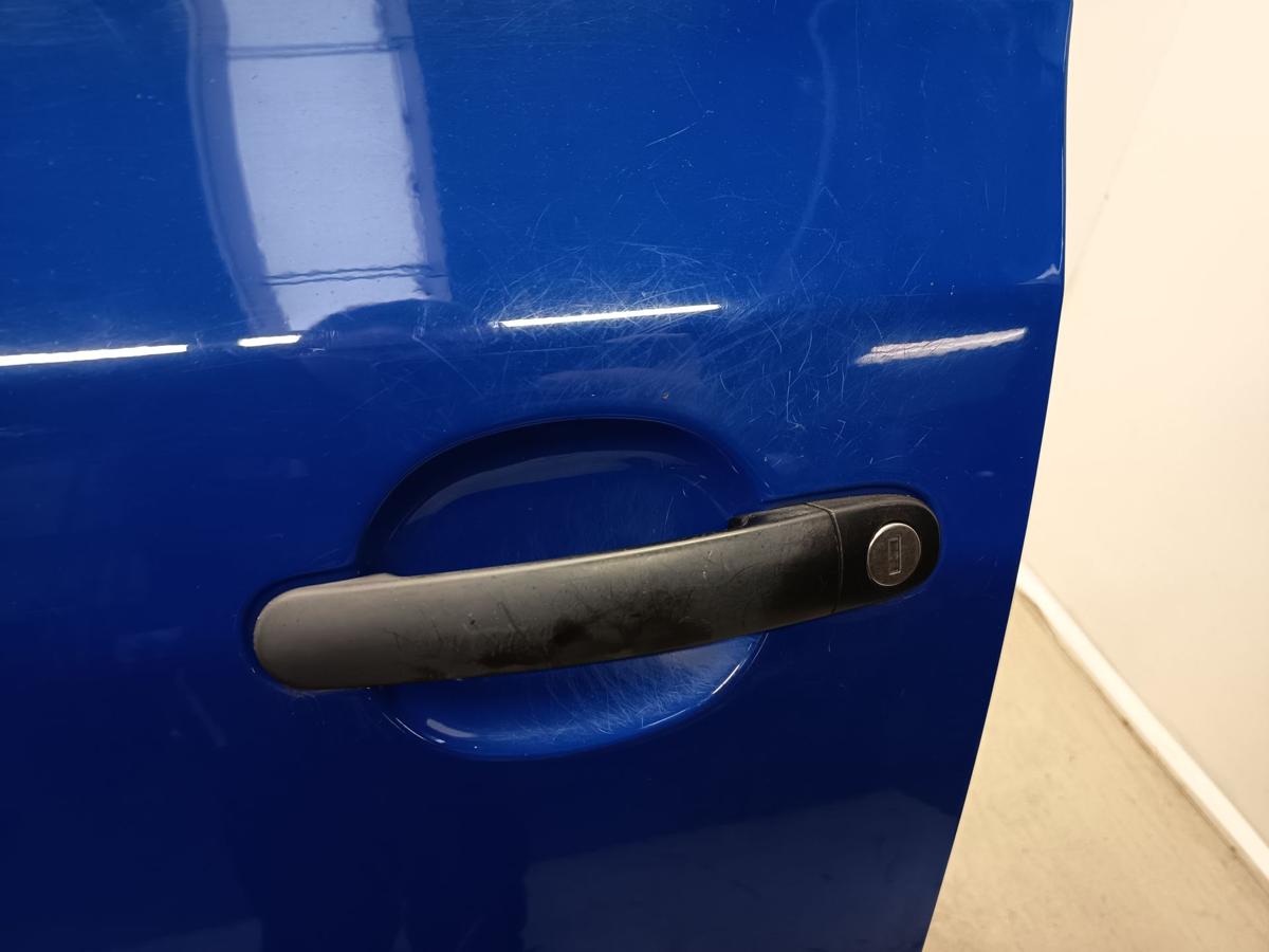 Skoda Fabia 5J original T&uuml;r vorne links LF5K Dynamikblau Baujahr 2009