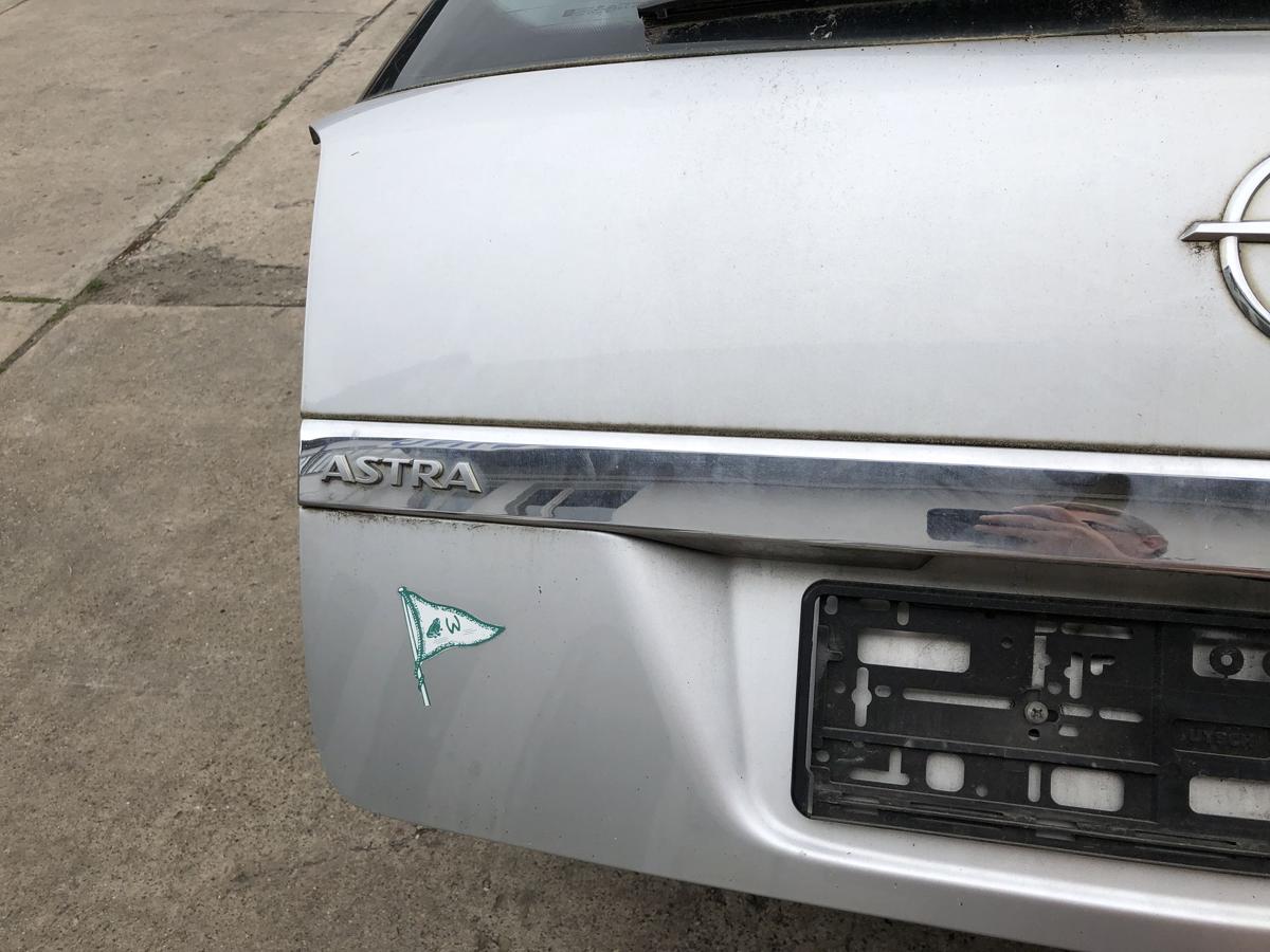 Opel Astra H Caravan Heckklappe Scheibe Kofferklappe Heckdeckel 2AU Starsilber