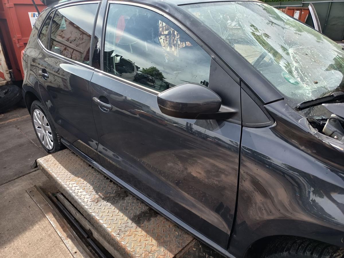 VW Polo V 6C original T&uuml;r vorn rechts Beifahrer Rohbau I7F Uranograu Bj 2014