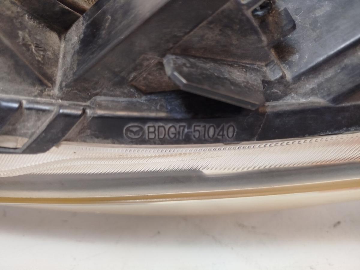 Mazda 3 Typ BL Scheinwerfer links Frontscheinwerfer Halogen OEM Trübung