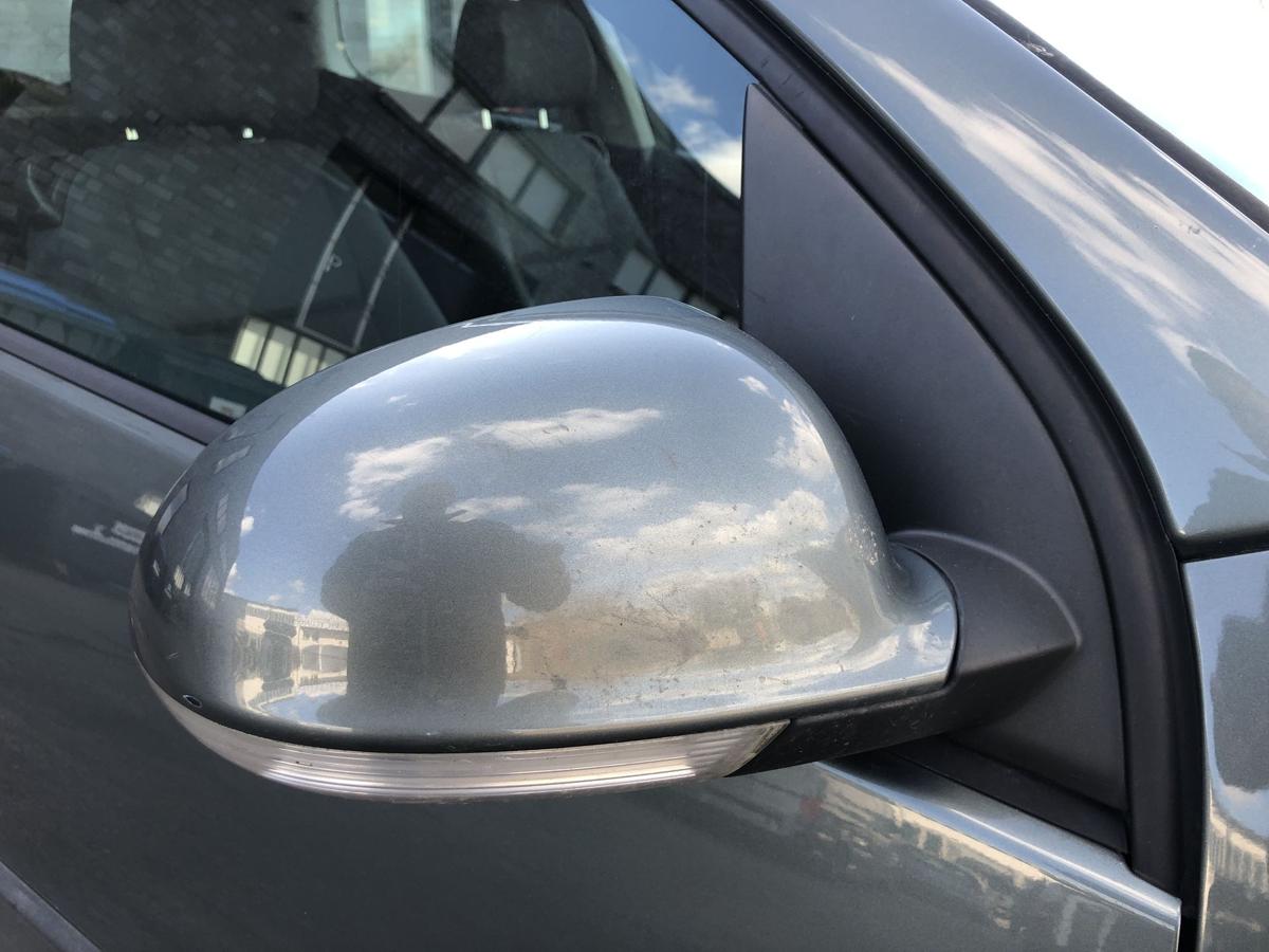 VW Golf 5 V 1K Au&szlig;enspiegel rechts R&uuml;ckspiegel Spiegel elek LA6Q Sagegreen