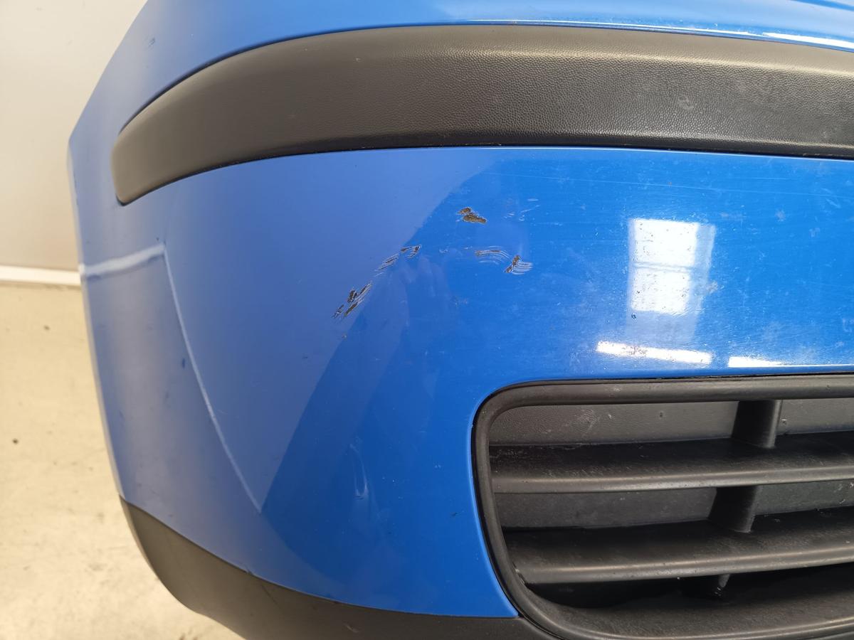 VW Polo 9N1 orig Stoßfänger Stoßstange vorn 1.Generation LA5F Blue Bj 2003